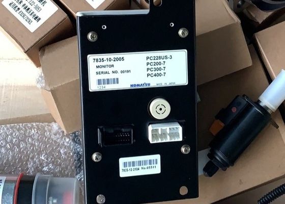 7835-10-2005 PC200-7 Excavator Monitor With Display