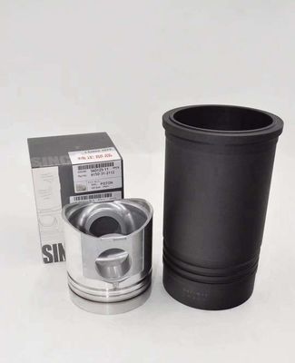 6D125 6151-22-2220 Cylinder Liners Excavator Engine Parts